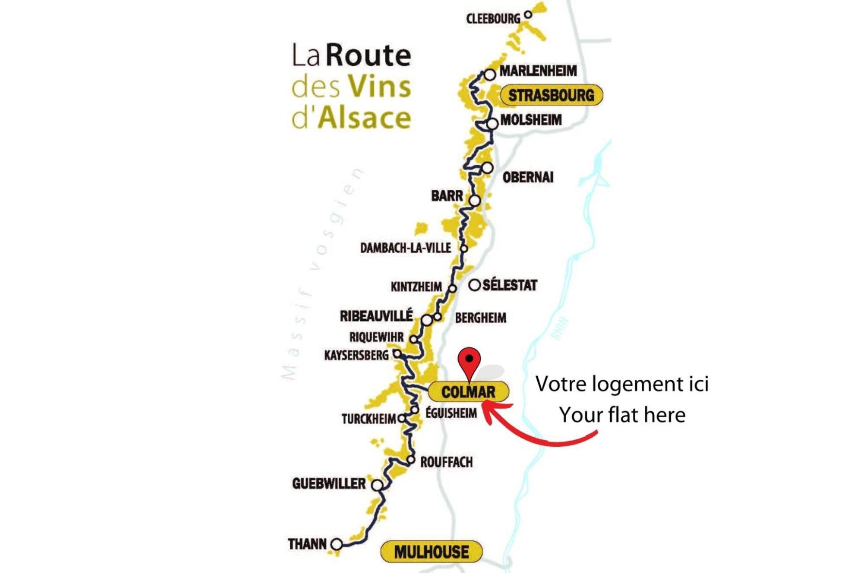 Le Rosacker - Proche Centre Ville Et Gare - Terrasse - Parking Gratuit 2 Places - 2 Chambres - 2 Salles De Bain - Netflix Colmar Exteriör bild